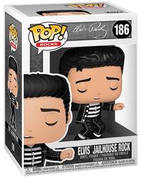 Elvis Presley: Elvis Jailhouse Rock #186 from Pop! Vinyl Pokemon card image