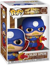 Infinity Warps: Soldier Supreme #858 from Pop! Vinyl Pokemon card image
