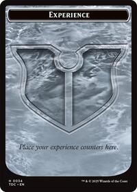 Experience // Treasure Double-Sided Token - Commander: Tarkir: Dragonstorm - Magic: The Gathering card