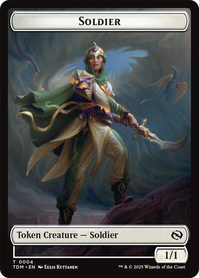 Soldier 0004 Soldier 0005 Double Sided Token