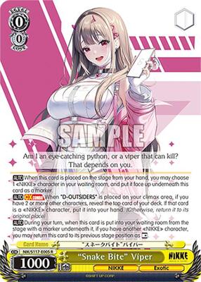 PSA10 NIKKE スネークバイト　バイパー　ヴァイス　プロモ　SR PR PSA10 NIKKE スネークバイト バイパー ヴァイス プロモ SR PR