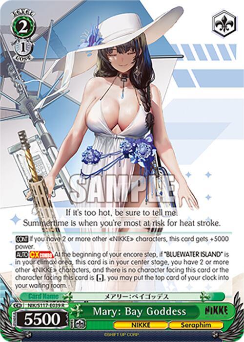 Mary: Bay Goddess - GODDESS OF VICTORY: NIKKE - Weiss Schwarz