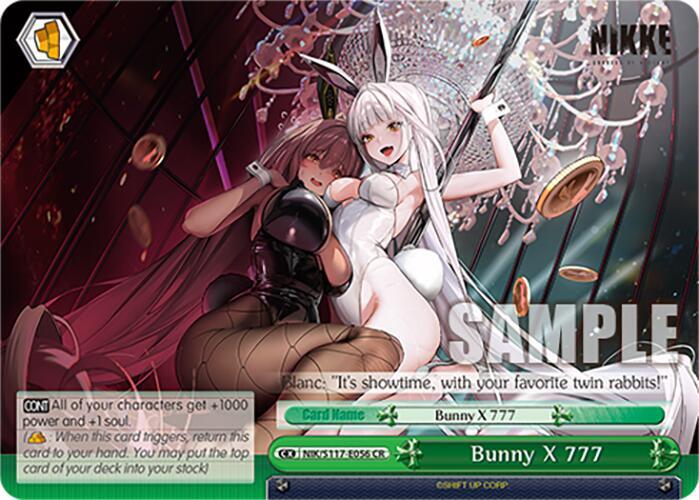 NIKE ヴァイスシュヴァルツ　Bunny X 777 RRR + PSA 10 Weiss Schwarz NIKKE NOIR BLANC Bunny X 777 RRR + Foil