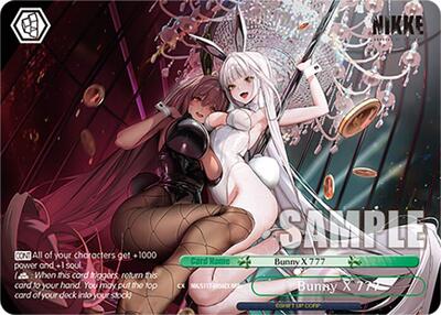 Bunny X 777 (RRR+) card