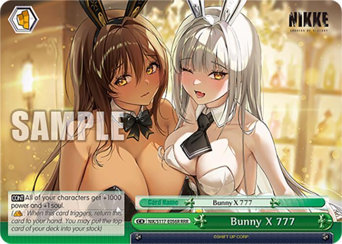PSA10 ヴァイスシュヴァルツ NIKKE Bunny X 777 RRR+ ヴァイスシュヴァルツ NIKKE Bunny X 777 RRR+ ヴァイス