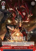 Piercing Red Fang (SR) - GODDESS OF VICTORY: NIKKE - Weiss Schwarz