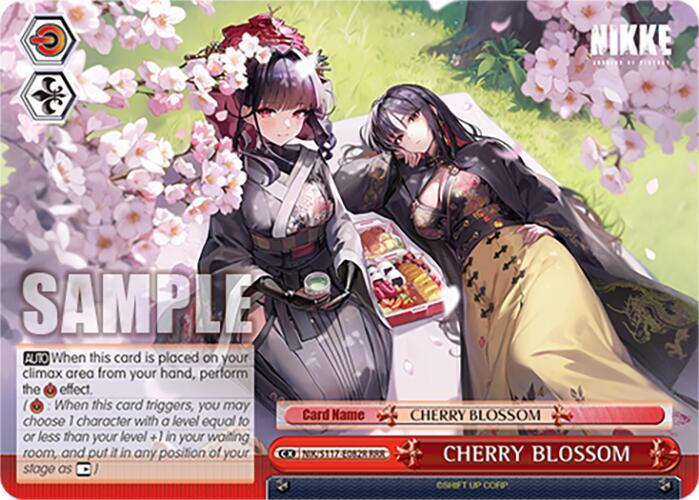 CHERRY BLOSSOM (RRR) - GODDESS OF VICTORY: NIKKE - Weiss Schwarz
