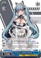 Privaty: Unkind Maid - GODDESS OF VICTORY: NIKKE - Weiss Schwarz