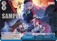 A.C.P.U.! FREEZE! - GODDESS OF VICTORY: NIKKE - Weiss Schwarz