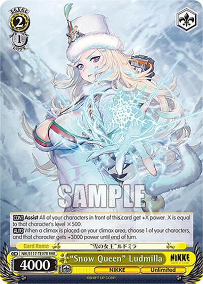 "Snow Queen" Ludmilla (RRR) card