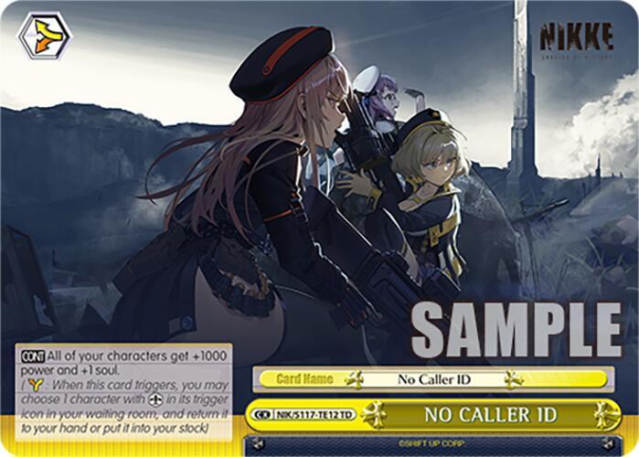 NO CALLER ID