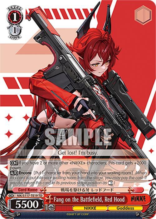 Fang on the Battlefield, Red Hood