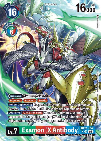 Examon (X Antibody) (Alternate Art) - World Convergence - Digimon