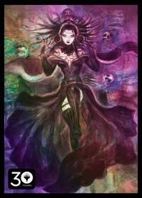 30th Anniversary: Foil Liliana, Dreadhorde General Limited Card Sleeves for Magi · Wizards of the Coast Card Sleeves