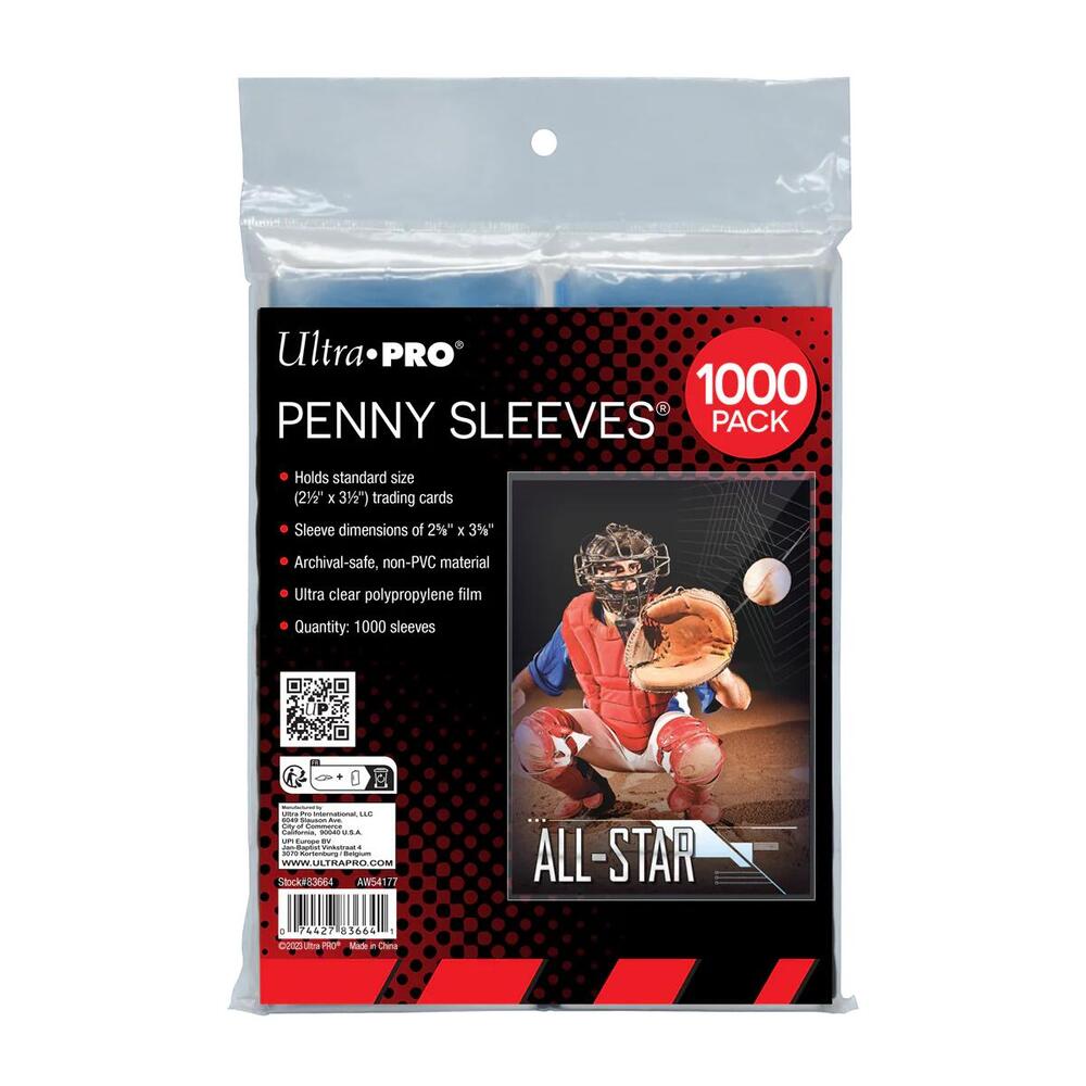 Ultra Pro: Soft Card Penny Sleeves - Standard (1000-Pack) - Ultra Pro Card  Sleeves - Card Sleeves - TCGplayer.com