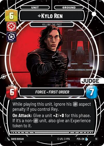 Kylo Ren - Killing the Past card