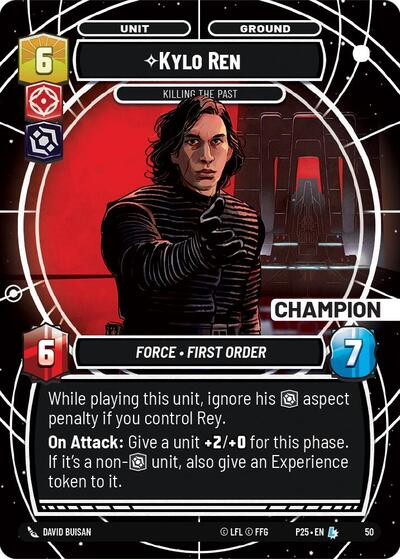 Kylo Ren Killing the Past Champion