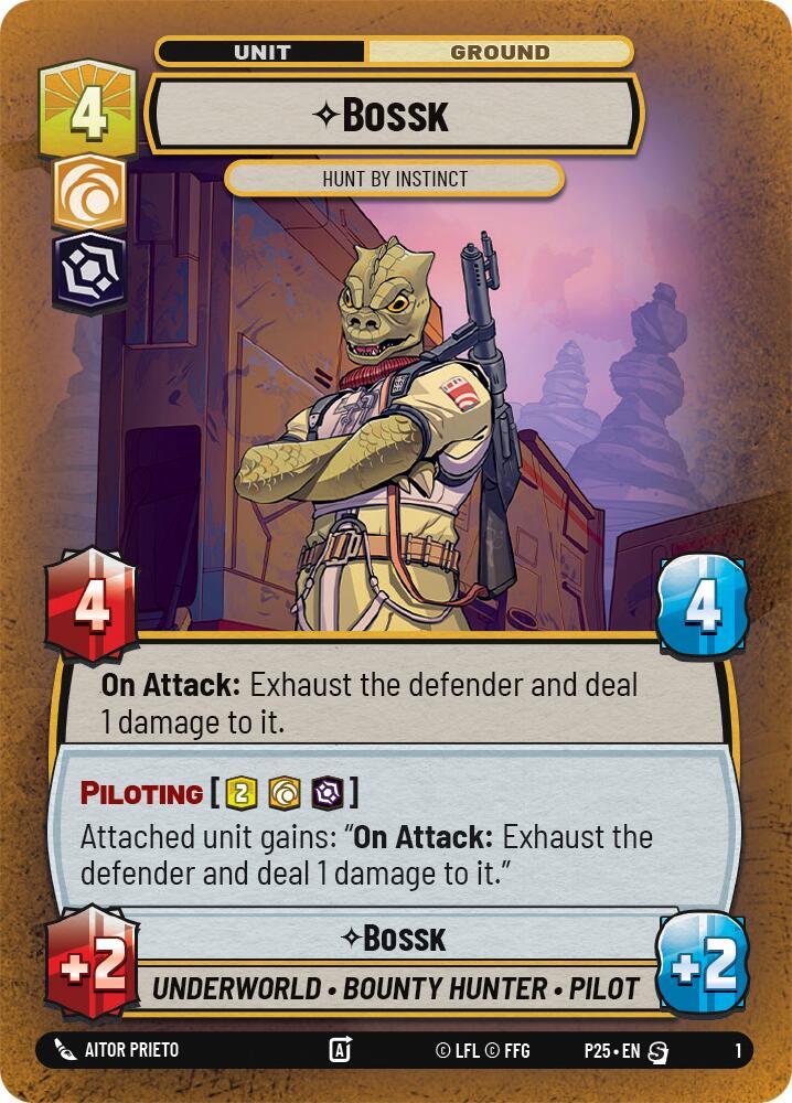 Bossk 1 card