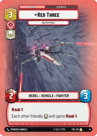 Red Three - Unstoppable card