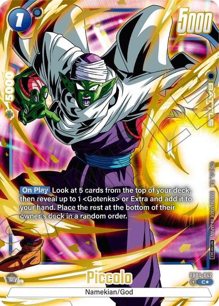 Piccolo (Alternate Art) (Limited Pack 01) - Tournament and