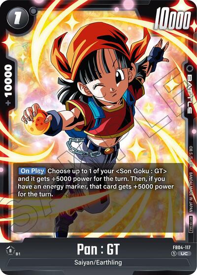 Pan : GT (Limited Pack 01) card
