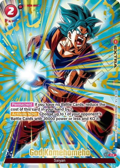God Kamehameha (Alternate Art) (Limited Pack 01) card