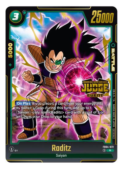 Raditz (Judge Pack (Event Judge) 03) card