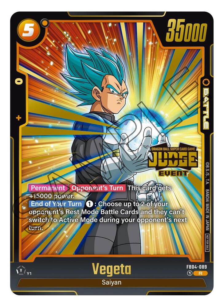 Vegeta (Judge Pack (Event Judge) 03)