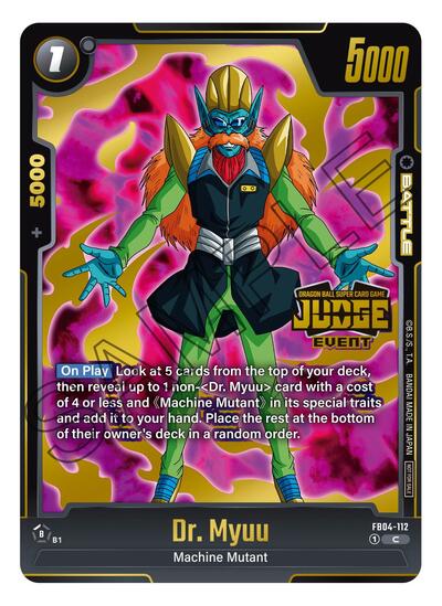 Dr. Myuu (Judge Pack (Event Judge) 03) card
