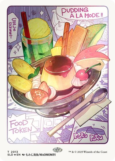Food Token 2013 Rainbow Foil
