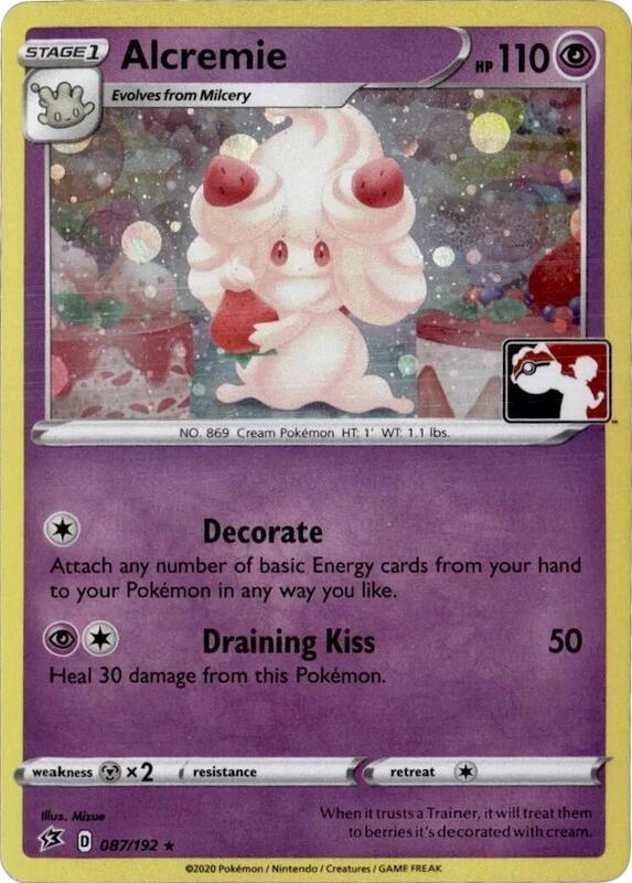 Alcremie - 087/192 (League Promo) 087/192 from League & Championship Cards