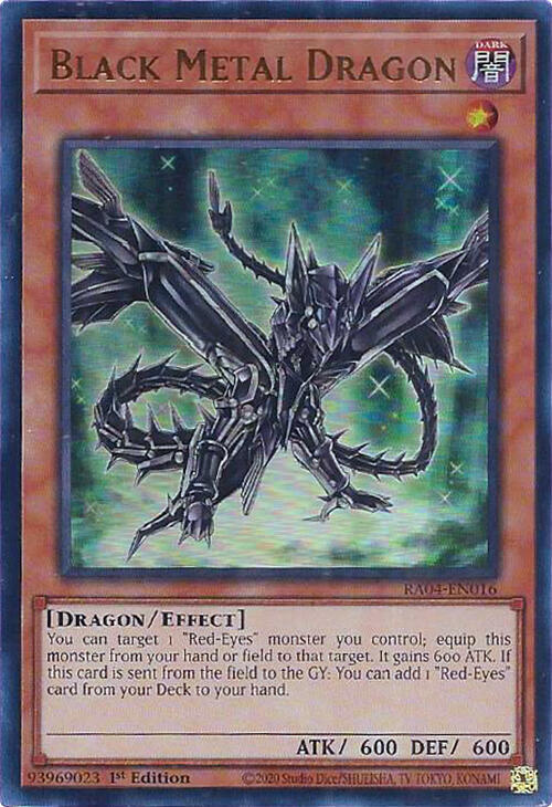 Black Metal Dragon (UR) - Quarter Century Stampede - YuGiOh