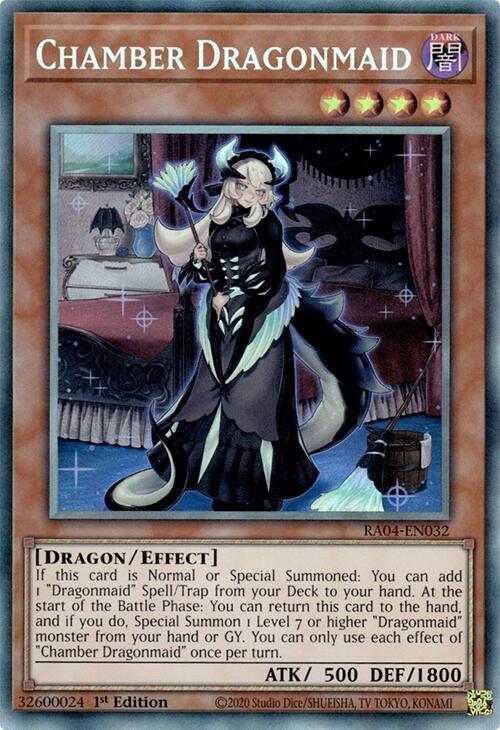 Chamber Dragonmaid (PCR) - Quarter Century Stampede - YuGiOh