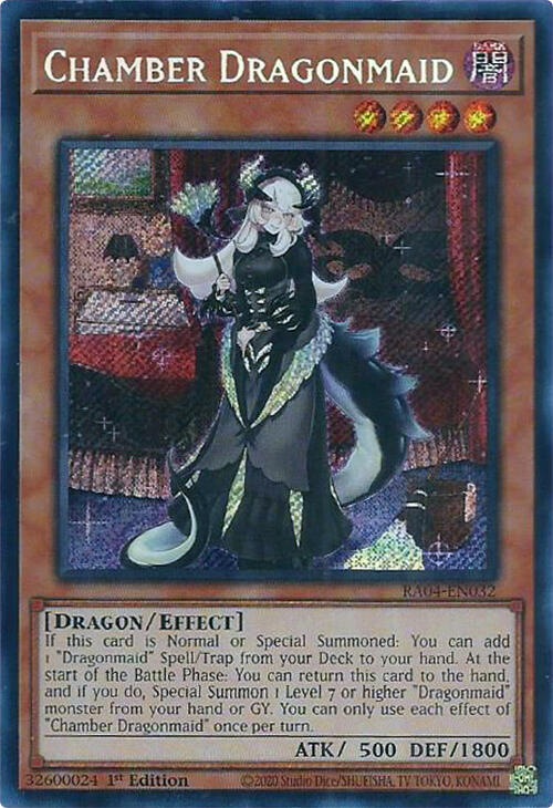 Chamber Dragonmaid (Secret Rare) - Quarter Century Stampede