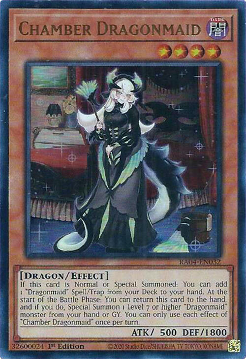 Chamber Dragonmaid (UR) - Quarter Century Stampede - YuGiOh