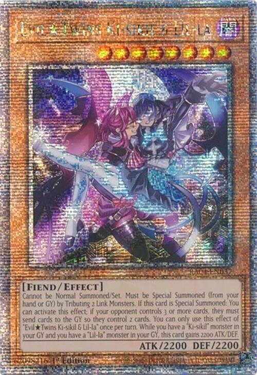 Evil Twins Ki-sikil & Lil-la (Quarter Century Secret Rare
