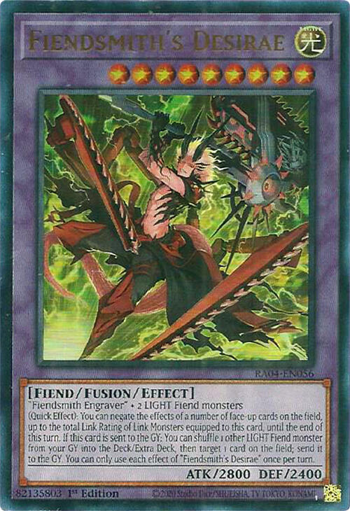 Fiendsmith's Tract NM MP25-EN093 Prismatic Secret Rare 1st Edition