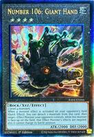 Number 106: Giant Hand (PUR) - Quarter Century Stampede - YuGiOh