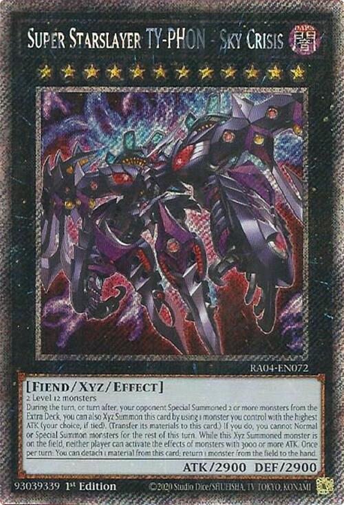 Super Starslayer TY-PHON - Sky Crisis (Platinum Secret Rare