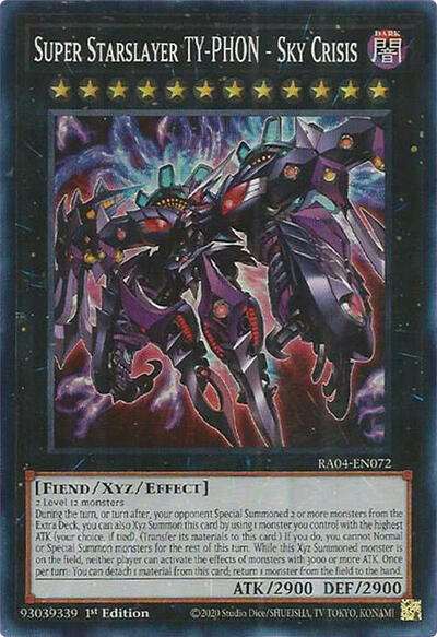 Super Starslayer TY-PHON - Sky Crisis