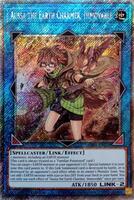 Aussa the Earth Charmer, Immovable (Platinum Secret Rare
