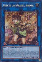Aussa the Earth Charmer, Immovable (Secret Rare) - Quarter