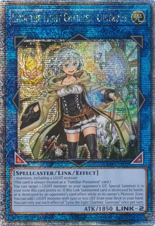 Lyna the Light Charmer, Lustrous (Quarter Century Secret Rare
