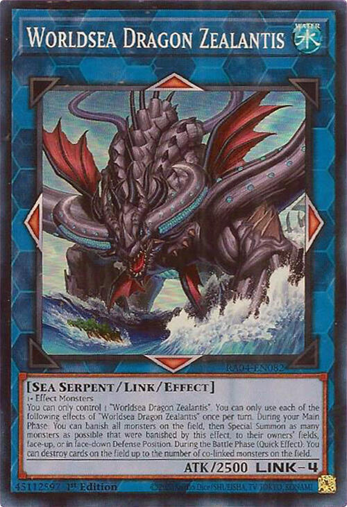Worldsea Dragon Zealantis - Quarter Century Stampede - YuGiOh