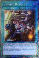 Zoodiac Barrage (Platinum Secret Rare) - Quarter Century Stampede