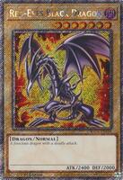Red-Eyes Black Dragon (7th Art) (Platinum Secret Rare) - Quarter