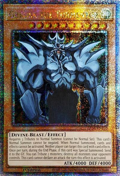 Obelisk the Tormentor (Quarter Century Secret Rare)