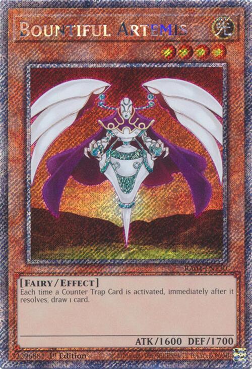 Bountiful Artemis (Platinum Secret Rare) - Quarter Century