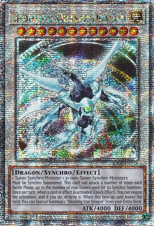Qカード Shooting Quasar Dragon (Quarter Century Secret Rare) - Quarter