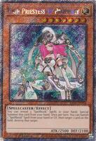 High Priestess of Prophecy (Platinum Secret Rare) - Quarter
